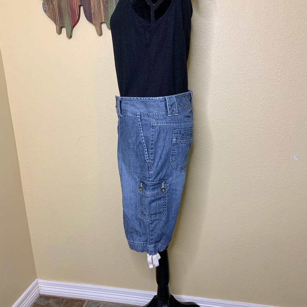 Tommy Hilfiger Cargo Jean Shorts - Picture 4 of 6